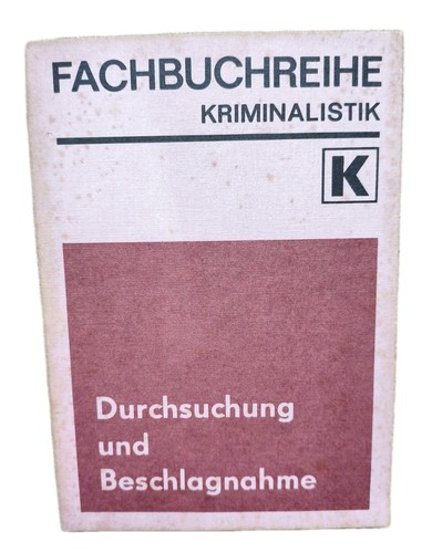 Fachbuchreihe kriminalistik - fachbuchreihe,
