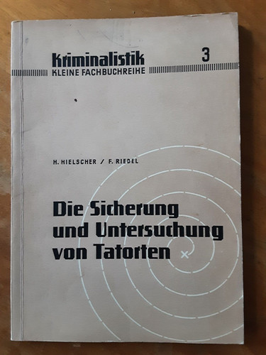 Ddr kriminalistik hielscher - ddr, /