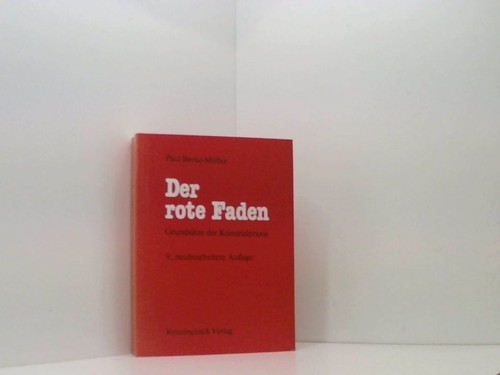 Der rote faden grundsätze - faden.,