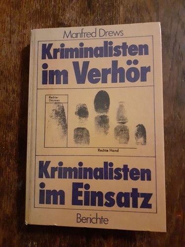 Manfred drews kriminalisten - manfred, drews: