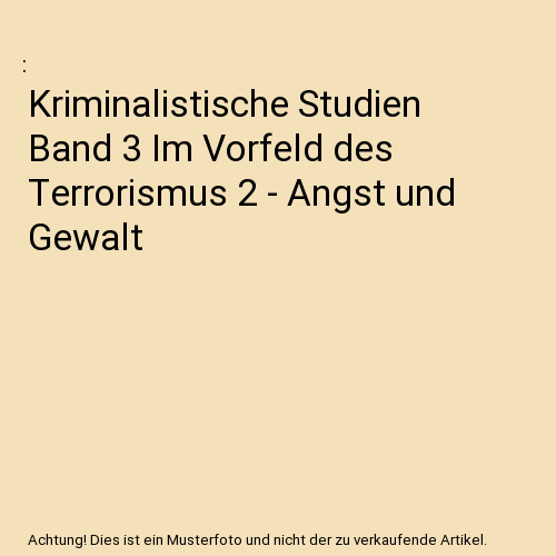 Kriminalistische studien band - kriminalistische,