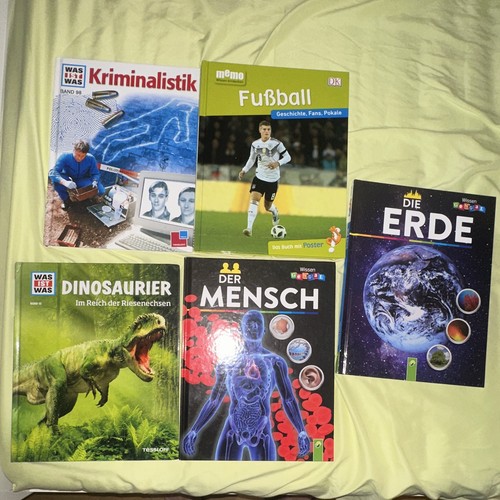 Kinder sachbuch paket - 5x,