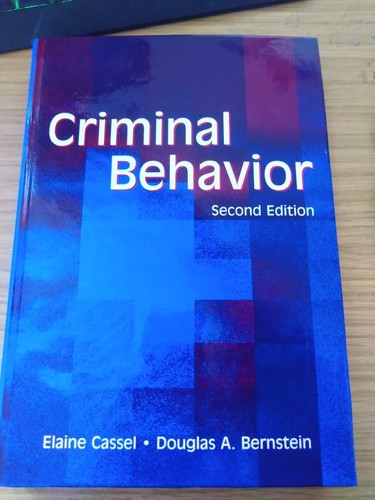 Criminal behavior douglas a - behavior,