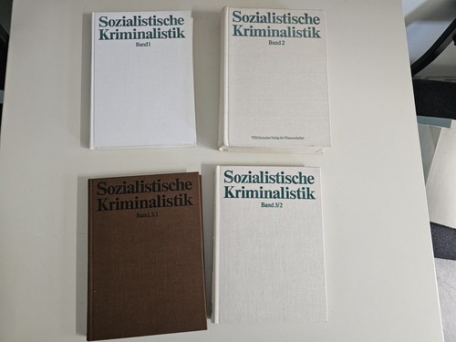 Sozialistische kriminalistik - sozialistische,