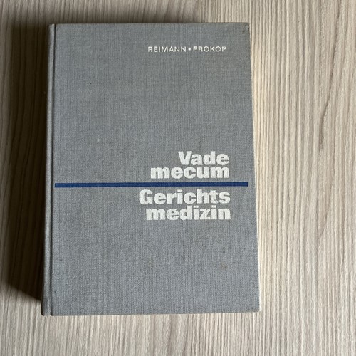 Vademecum gerichtsmedizin für - vademecum,
