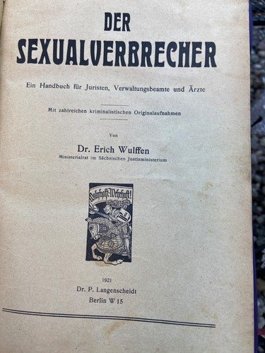 Der sexualverbrecher wulffen - sexualverbrecher,