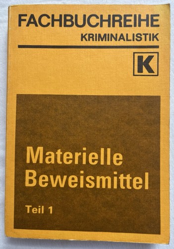 Fachbuchreihe kriminalistik - fachbuchreihe,