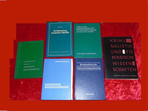 Ddr volkspolizei fachbücher - ddr,